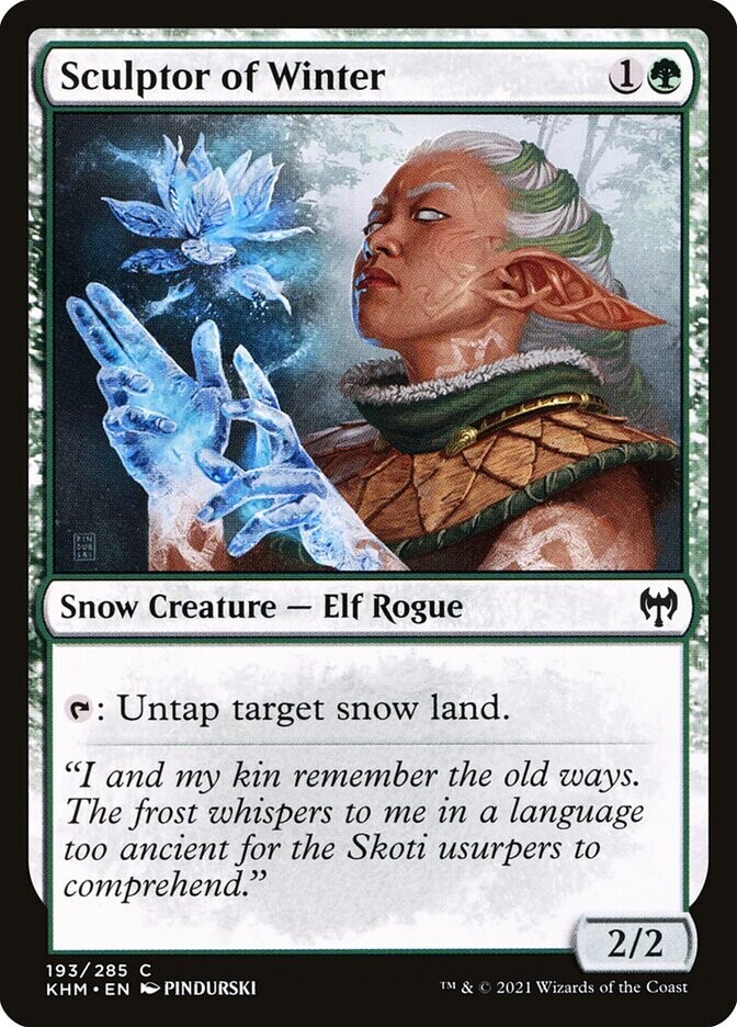 Sculptor of Winter Sculptor of Winter