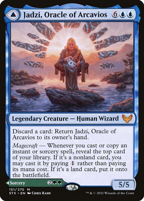 Jadzi, Oracle of Arcavios // Journey to the Oracle Jadzi, Oracle of Arcavios // Journey to the Oracle