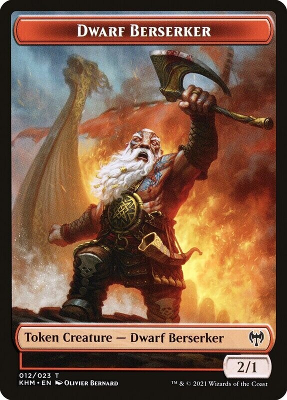 Dwarf Berserker Token