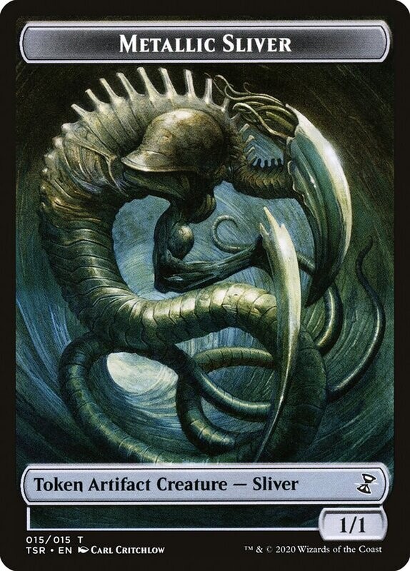 Metallic Sliver Token