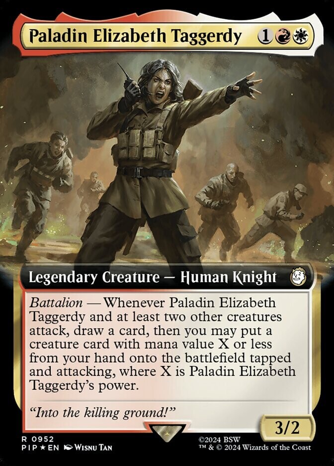 Paladin Elizabeth Taggerdy (Surge Foil)