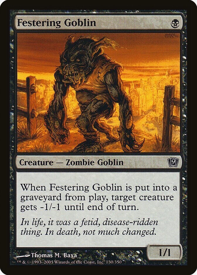 Festering Goblin (Foil)