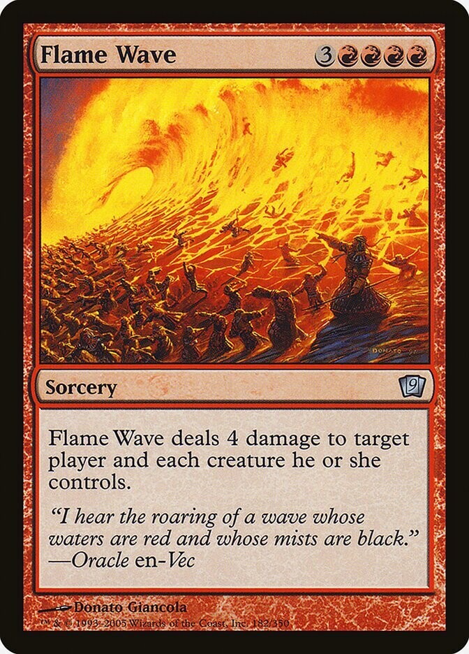 Flame Wave (Foil)