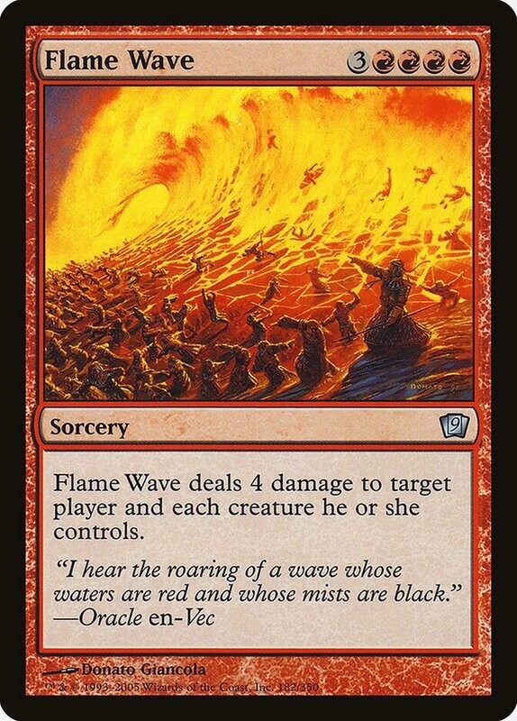 Flame Wave (Foil)