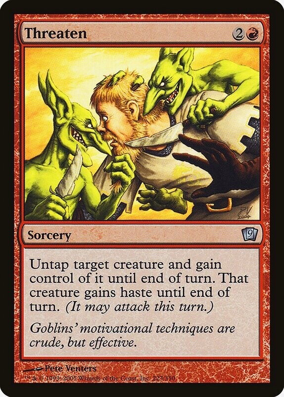 Threaten (Foil)