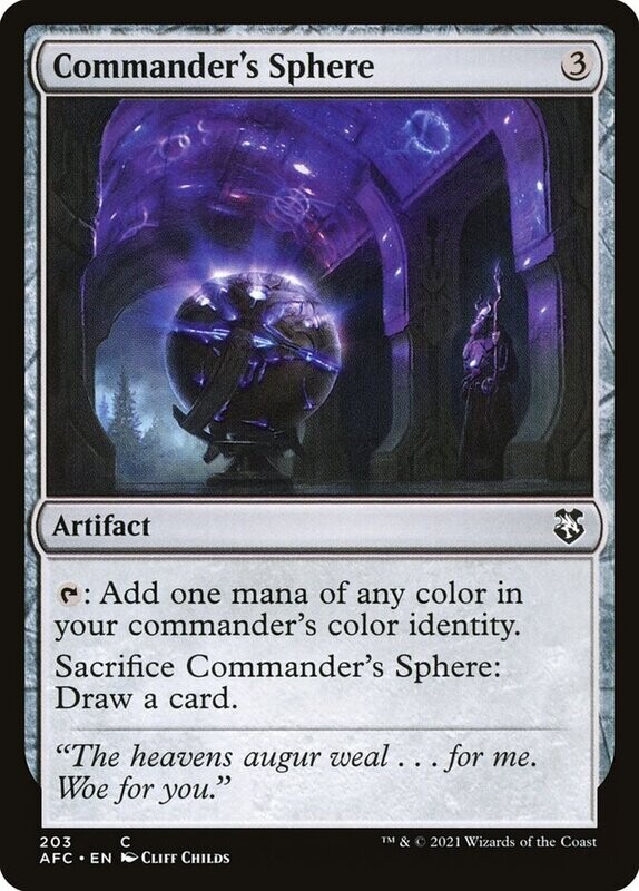 Commander&#39;s Sphere