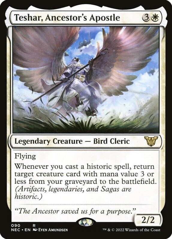 Teshar, Ancestor&#39;s Apostle