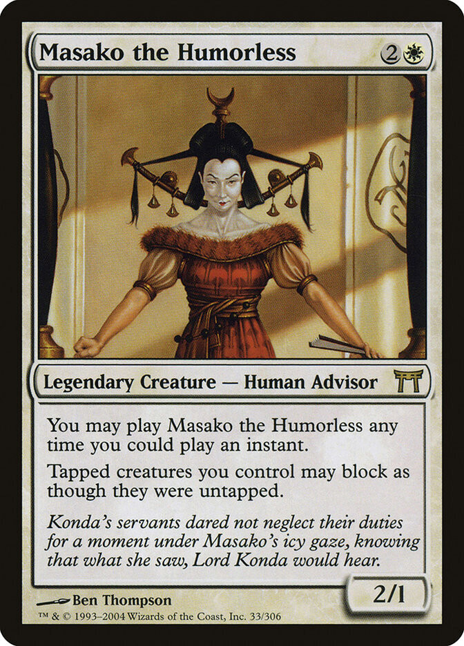 The Humorless Masako the Humorless