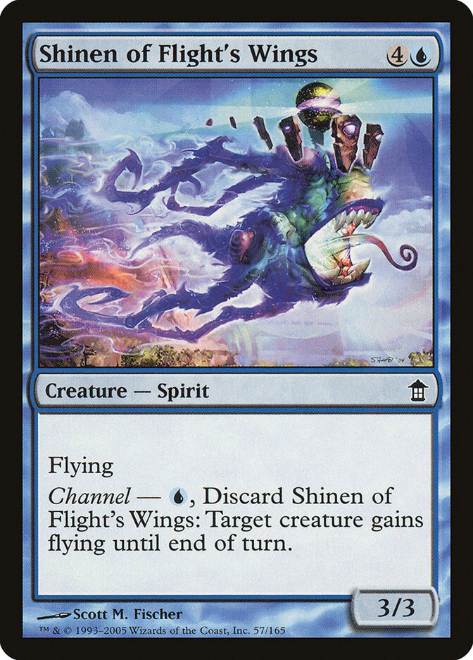 Shinen of Flight&#39;s Wings