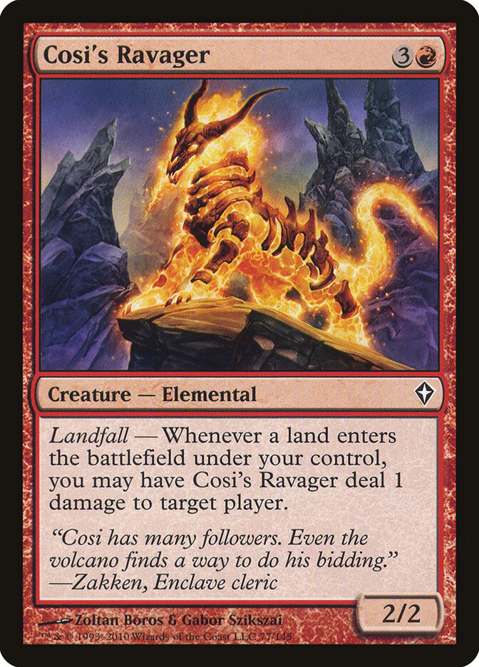 Cosi&#39;s Ravager