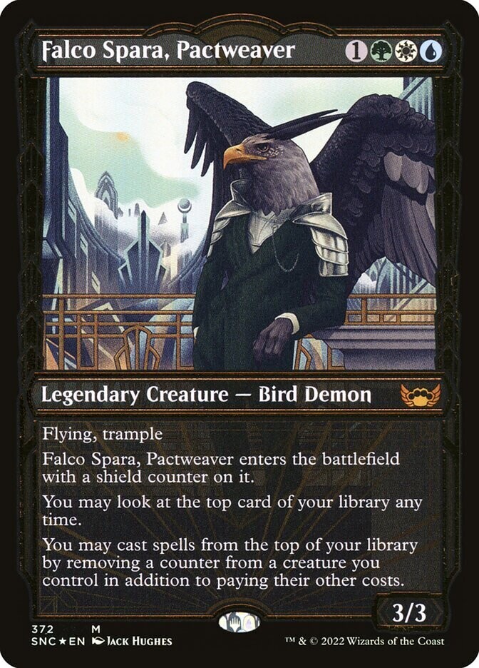 Falco Spara, Pactweaver (Gilded Foil)