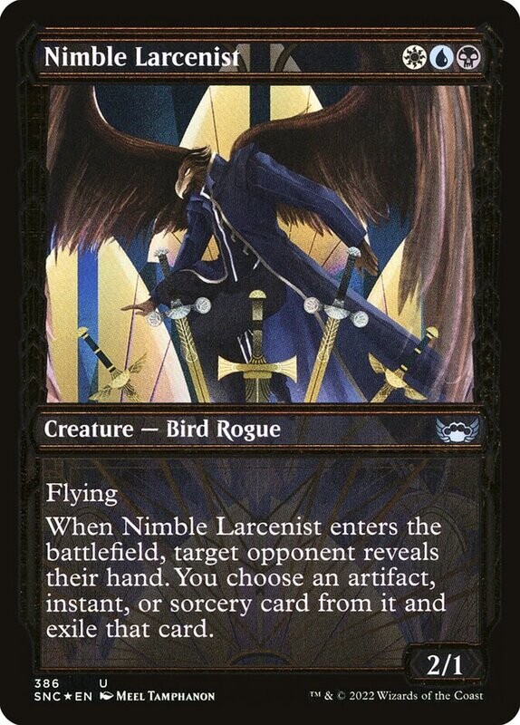 Nimble Larcenist (Gilded Foil)