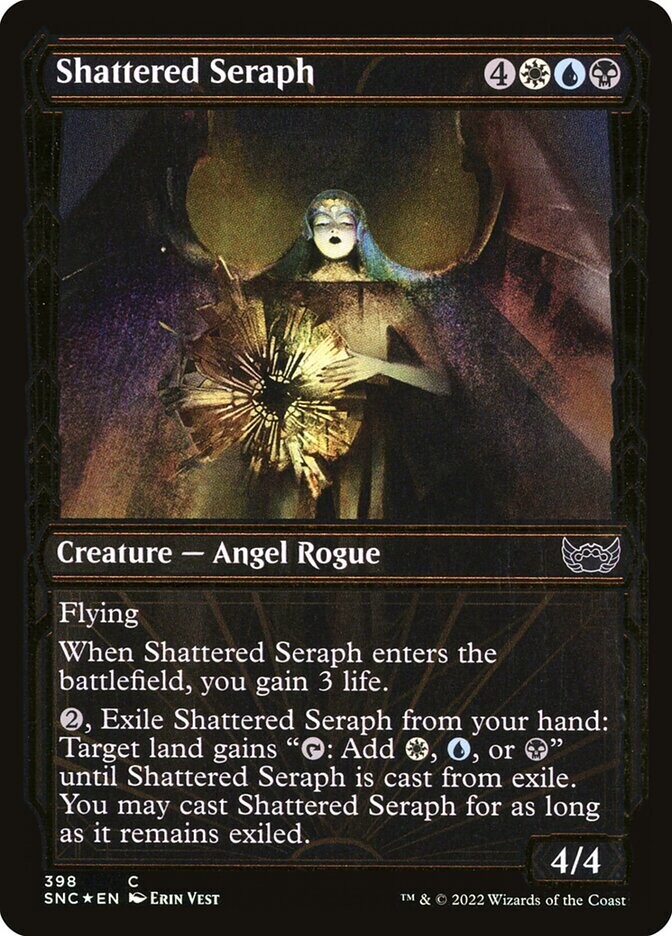 Shattered Seraph (Gilded Foil)