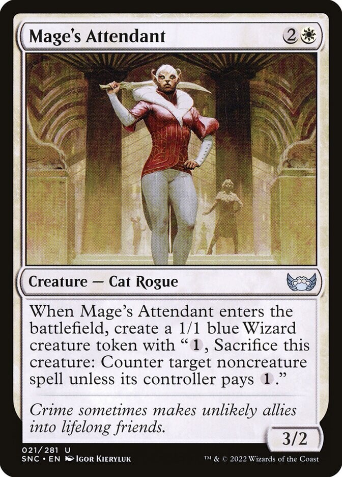 Mage&#39;s Attendant