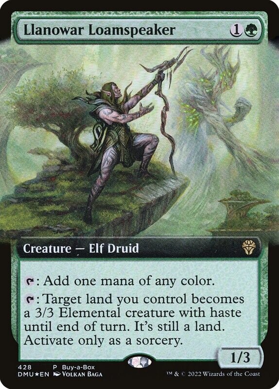 Llanowar Loamspeaker (Buy-a-Box) (Foil)