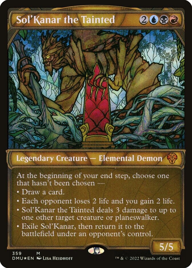 Sol&#39;Kanar the Tainted (Textured Foil)