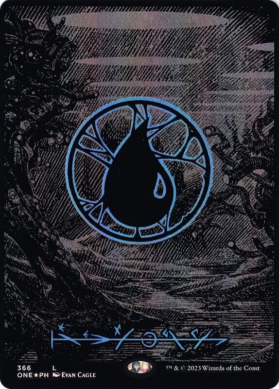 Island (Oil Slick Foil)