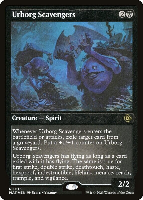 Urborg Scavengers (Etched Foil)