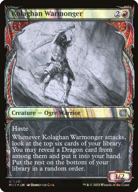 Kolaghan Warmonger (Halo Foil)