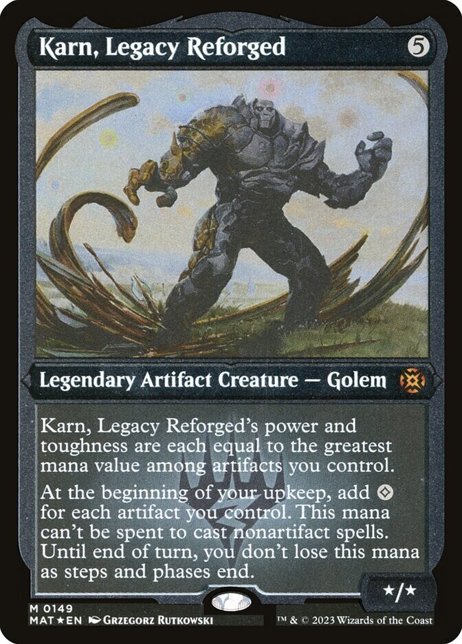 Karn, Legacy Reforged (Etched Foil)