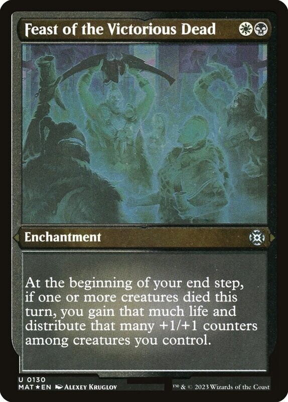 Feast of the Victorious Dead (Etched Foil)