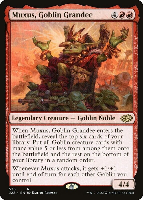 Muxus, Goblin Grandee [Jumpstart] main image 0