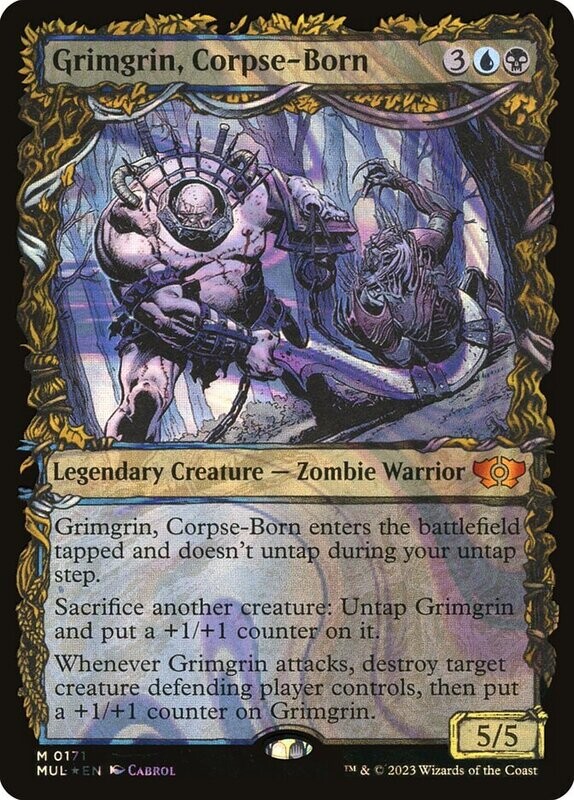 Grimgrin, Corpse-Born (Halo Foil)