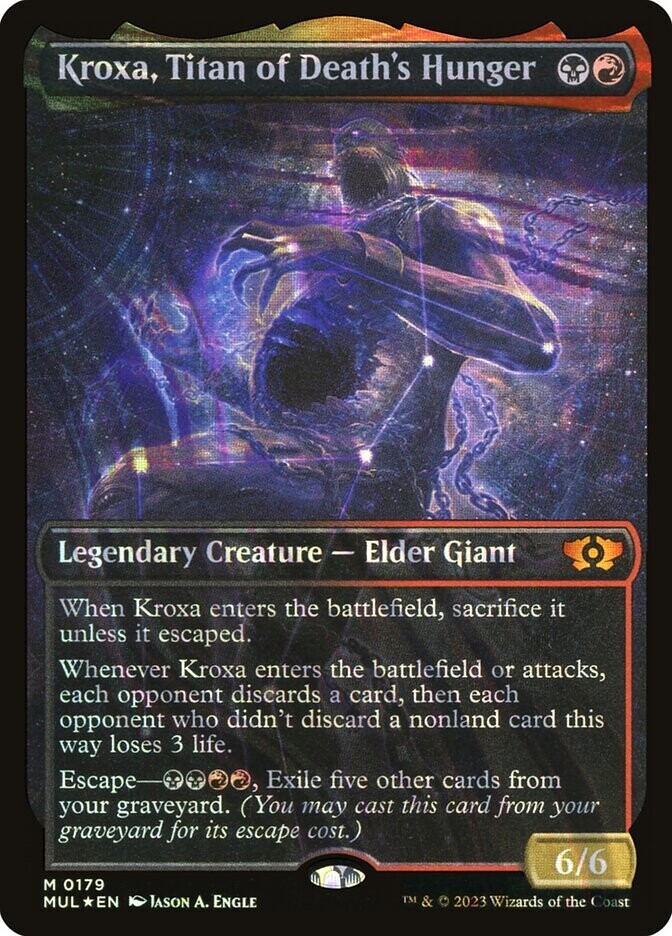 Kroxa, Titan of Death&#39;s Hunger (Halo Foil)