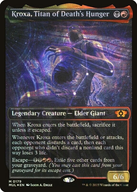 Kroxa, Titan of Death&#39;s Hunger (Halo Foil)