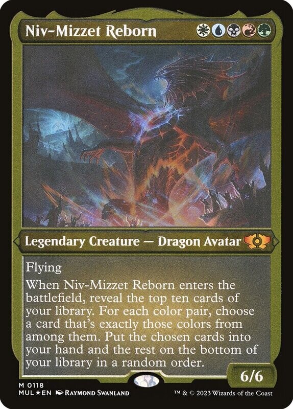 Niv-Mizzet Reborn (Etched Foil)