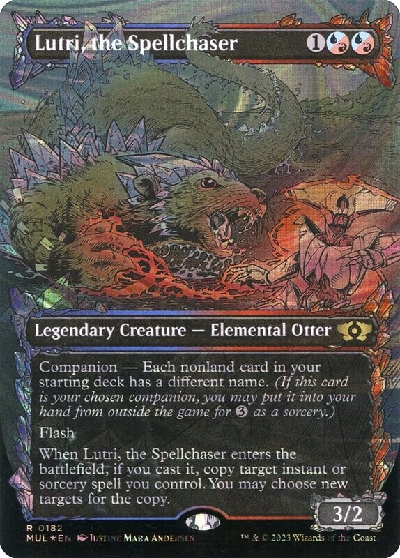 Lutri, the Spellchaser (Halo Foil)