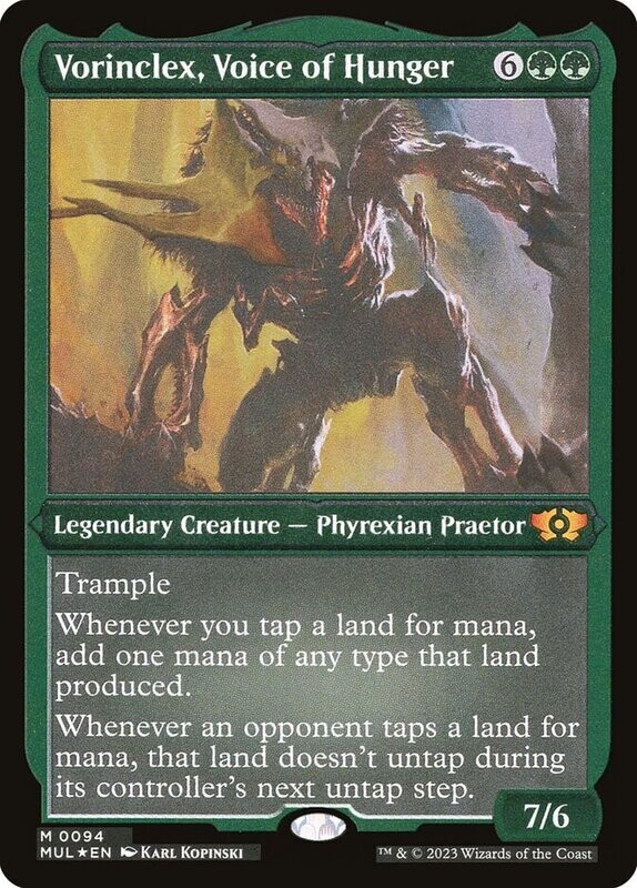 Vorinclex, Voice of Hunger (Etched Foil)