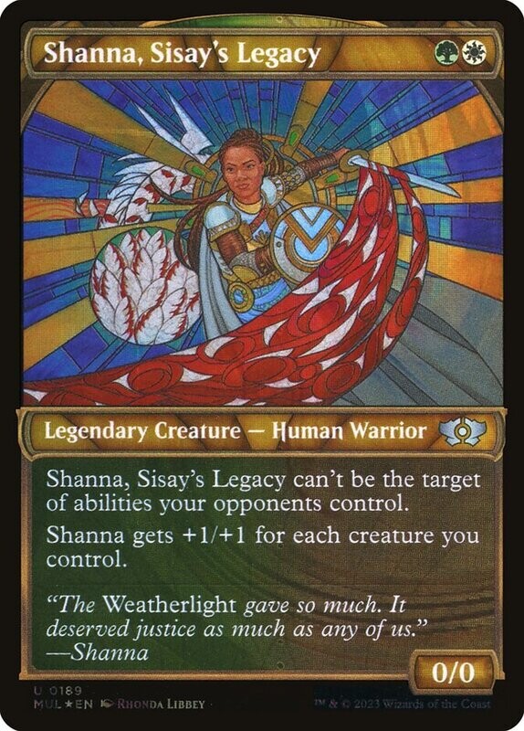Shanna, Sisay&#39;s Legacy (Halo Foil)