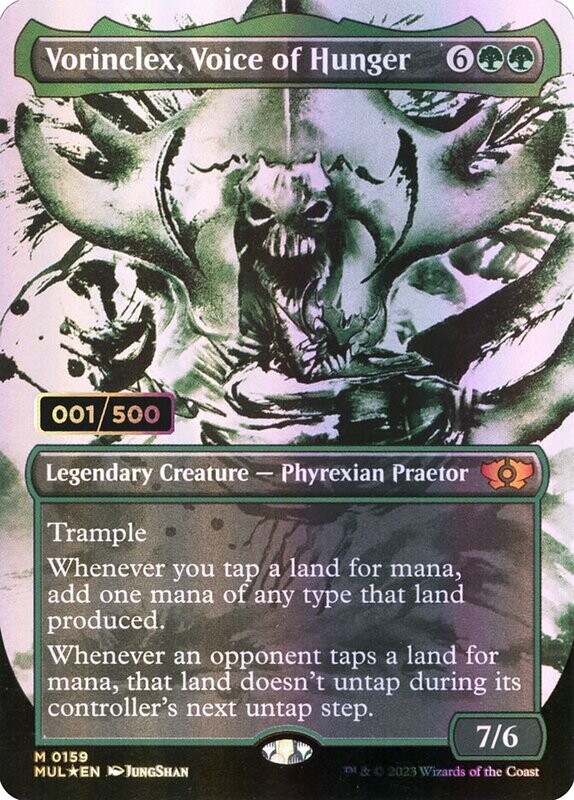 Vorinclex, Voice of Hunger (Double Rainbow Foil) (Serialized)