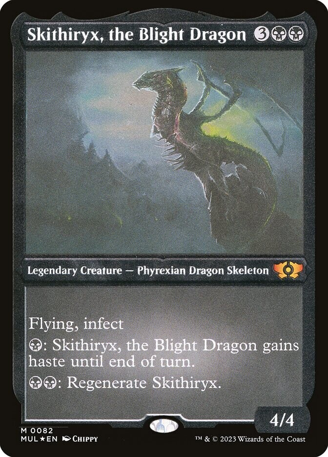 Skithiryx, the Blight Dragon (Etched Foil)
