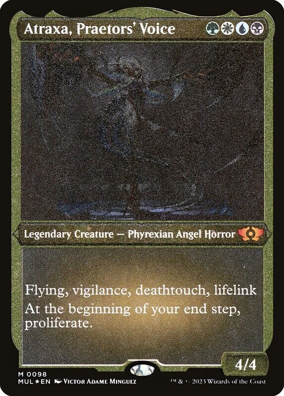 Atraxa, Praetors&#39; Voice (Etched Foil)