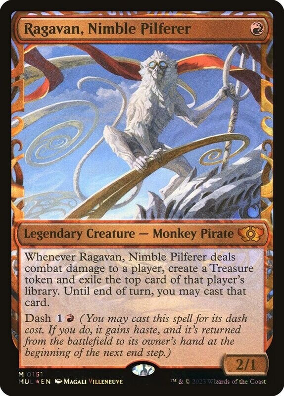Ragavan, Nimble Pilferer (Halo Foil)