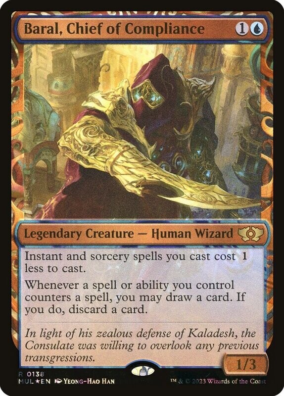 Baral, Chief of Compliance (Halo Foil)