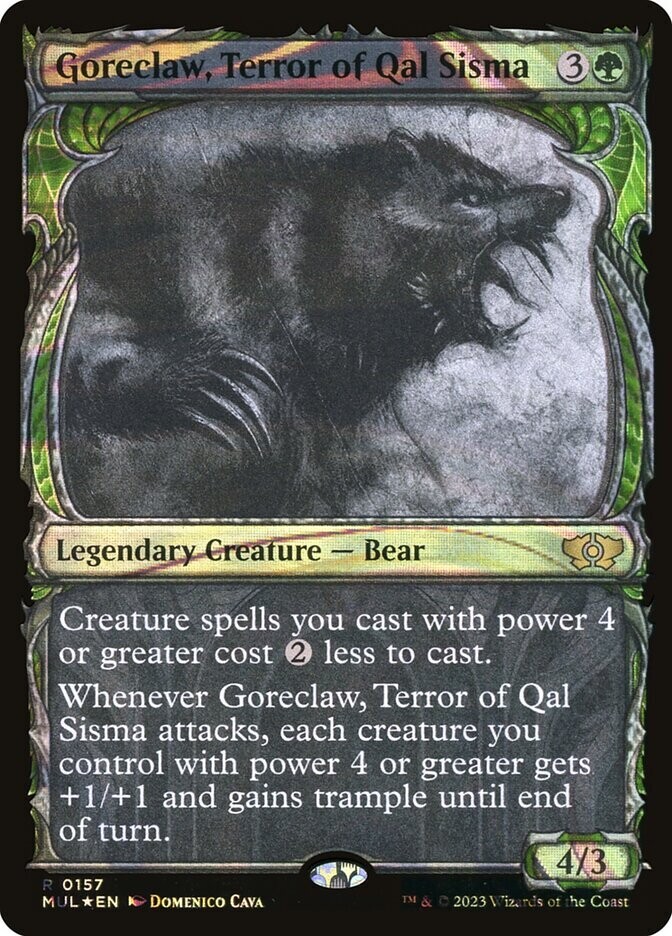 Goreclaw, Terror of Qal Sisma (Halo Foil)