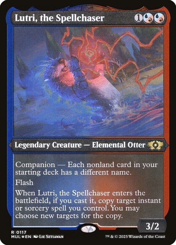 Lutri, the Spellchaser (Etched Foil)