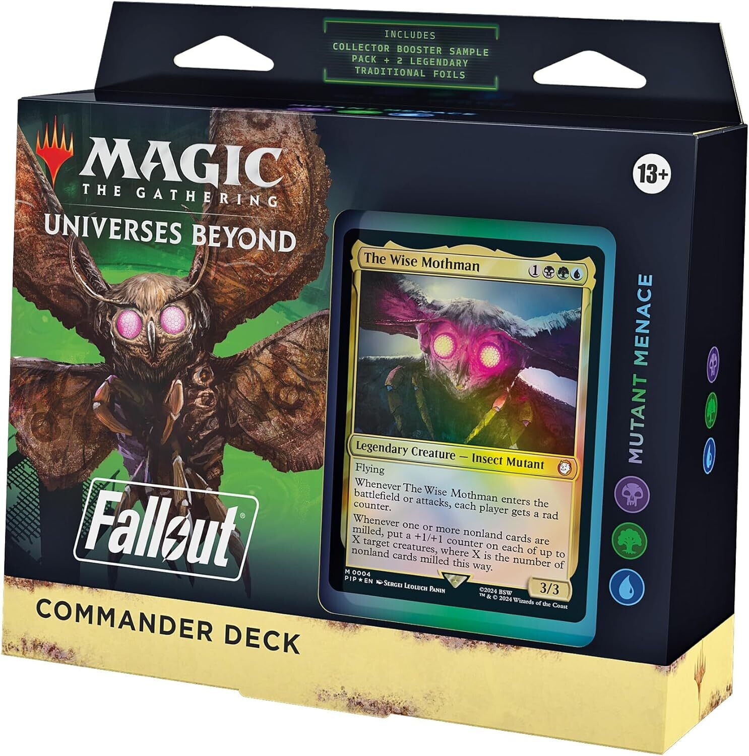 Mutant Menace Magic: The Gathering Fallout Commander Deck