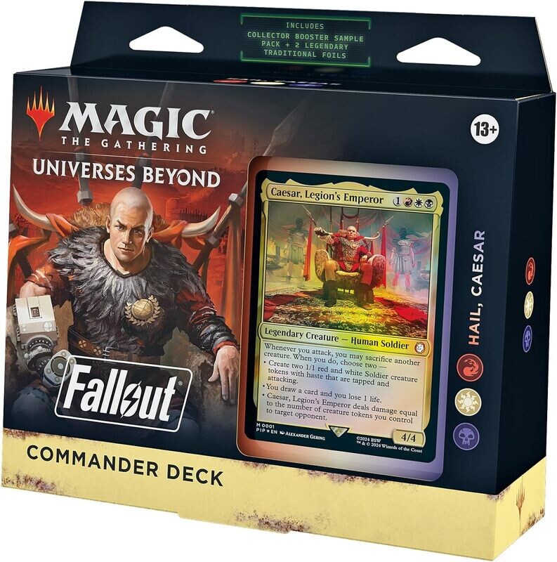 Hail, Caesar Magic: The Gathering Fallout Commander Deck