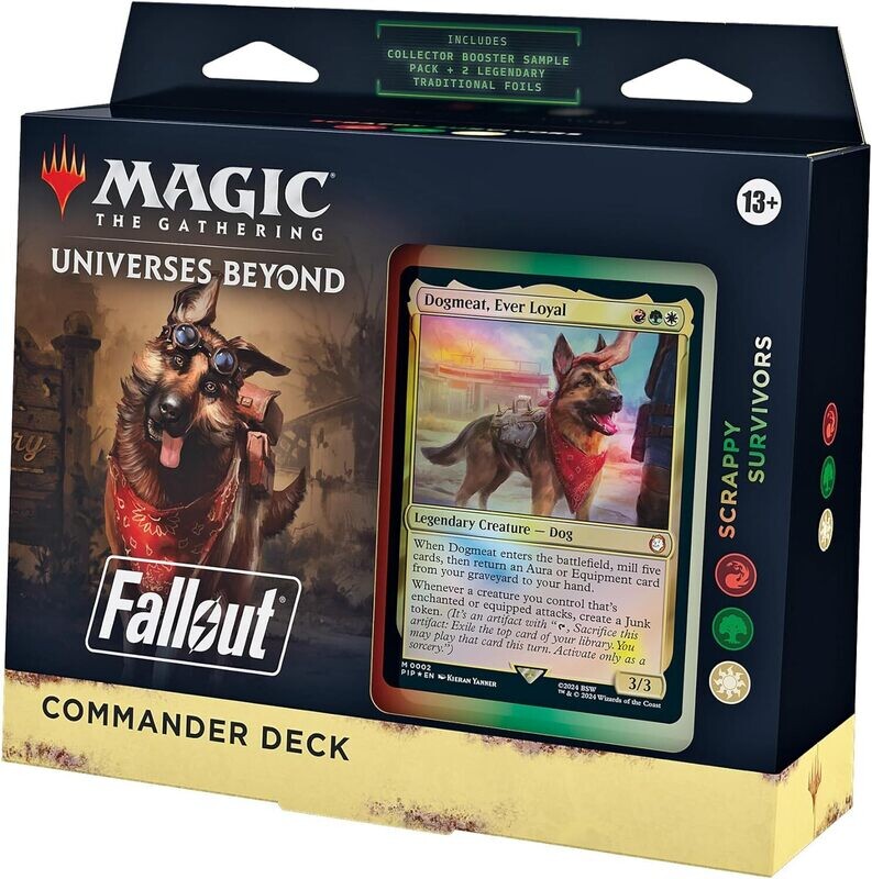 Scrappy Survivors Magic: The Gathering Fallout Commander Deck