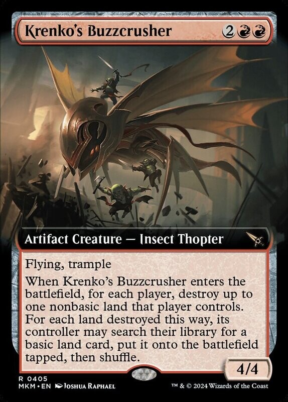 Krenko&#39;s Buzzcrusher