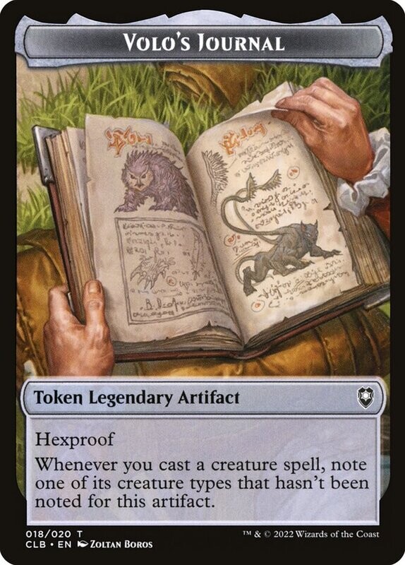 Volo&#39;s Journal Token