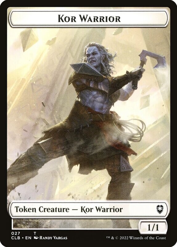 Kor Warrior Token