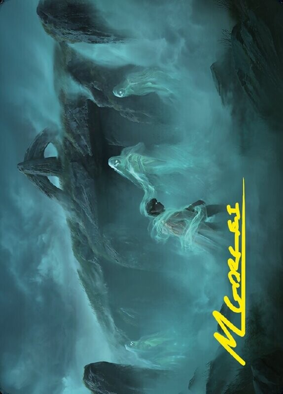 Fog on the Barrow-Downs // Fog on the Barrow-Downs Art Card (Gold-Stamped Signature)