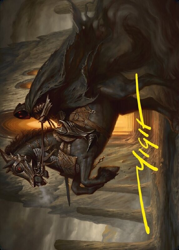 Nazgûl // Nazgûl Art Card (Gold-Stamped Signature)