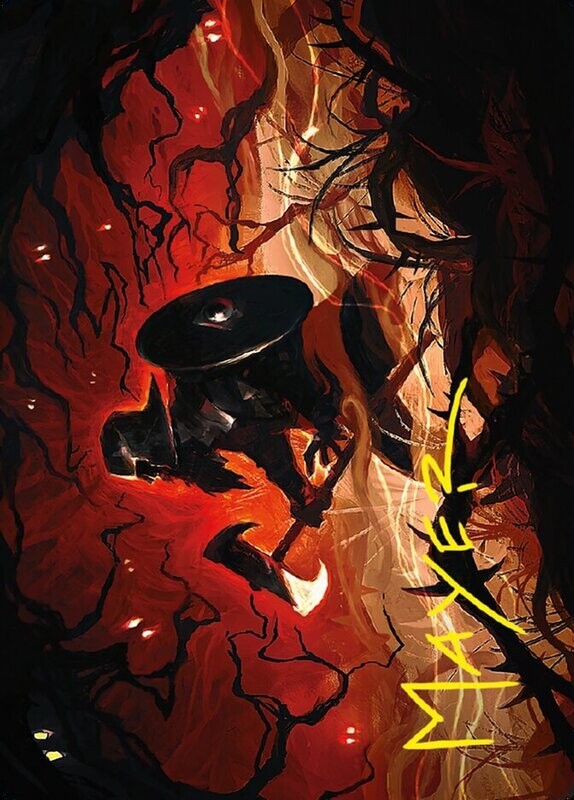 Gimli, Counter of Kills // Gimli, Counter of Kills Art Card (Gold-Stamped Signature)