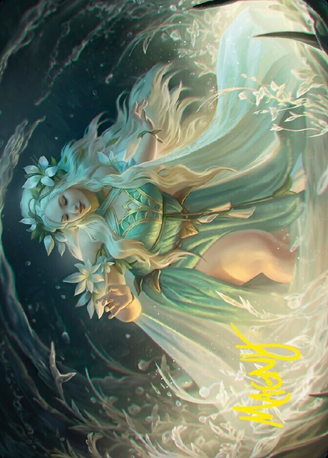 Goldberry, River-Daughter // Goldberry, River-Daughter Art Card (Gold-Stamped Signature)